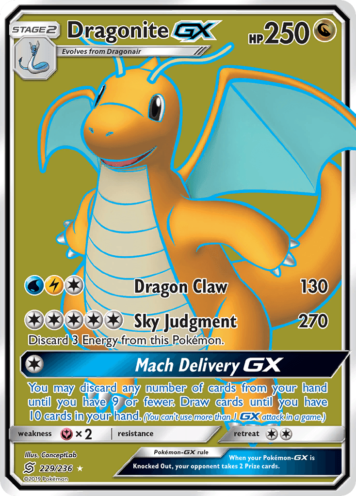 Dragonite-GX from Unified Minds