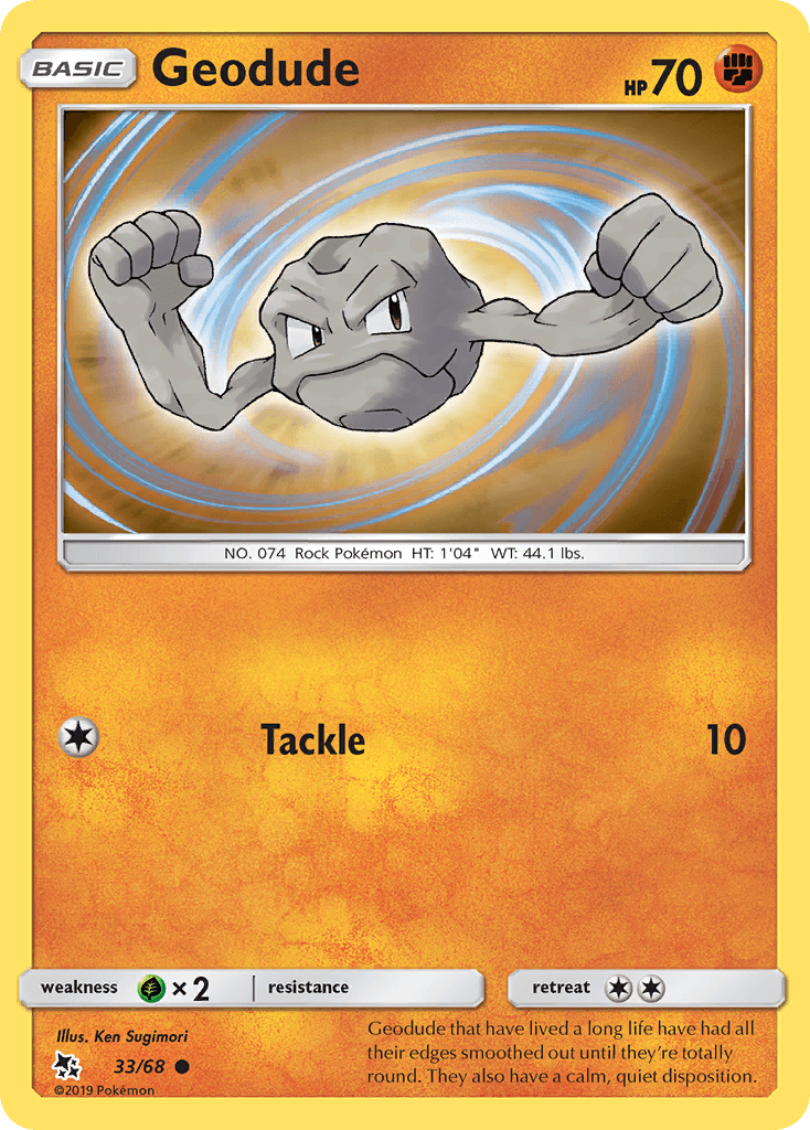 Geodude from Hidden Fates