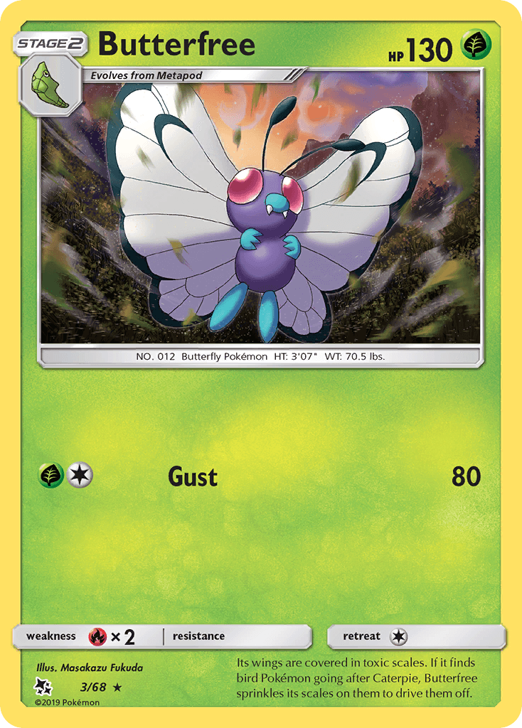Butterfree from Hidden Fates