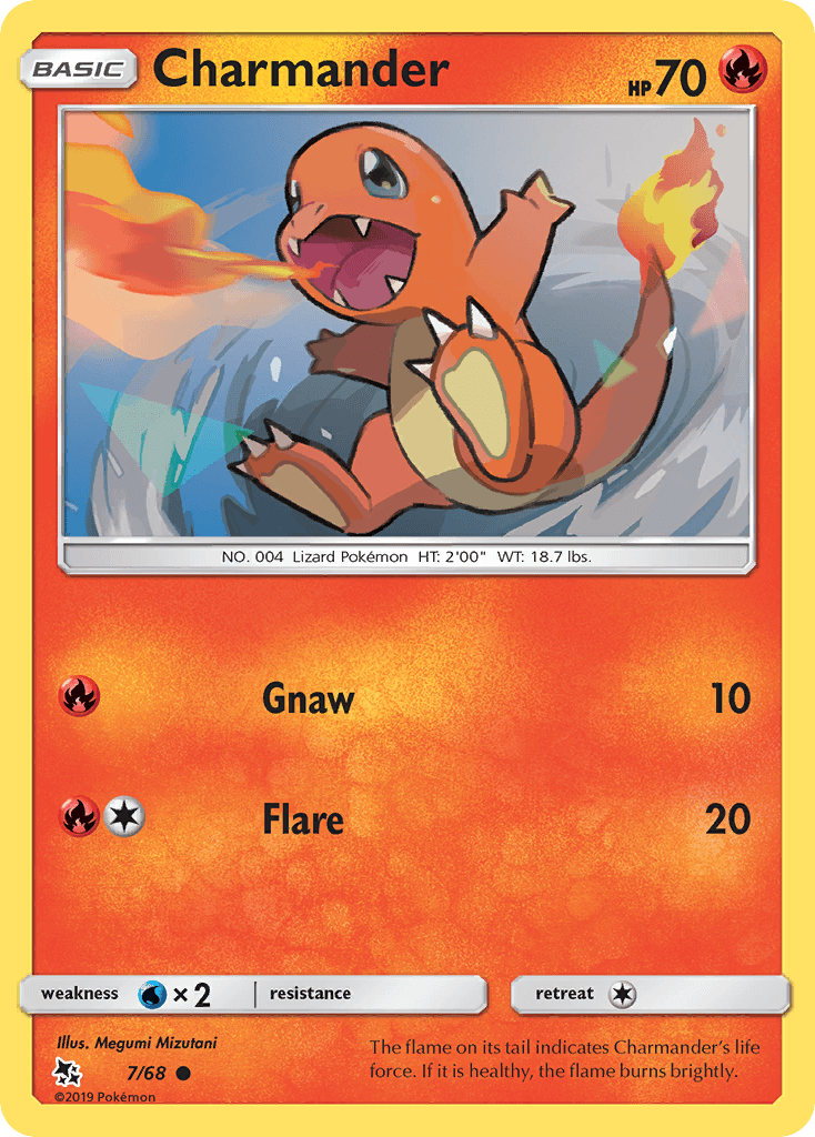 Charmander from Hidden Fates