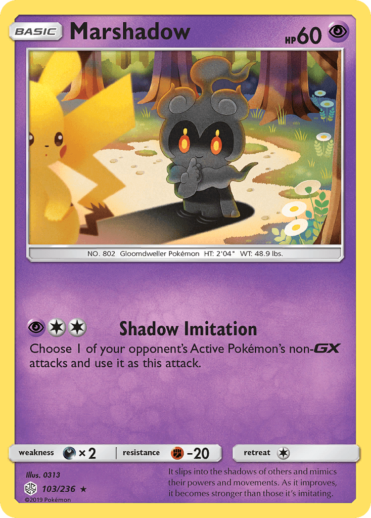 Marshadow from Cosmic Eclipse