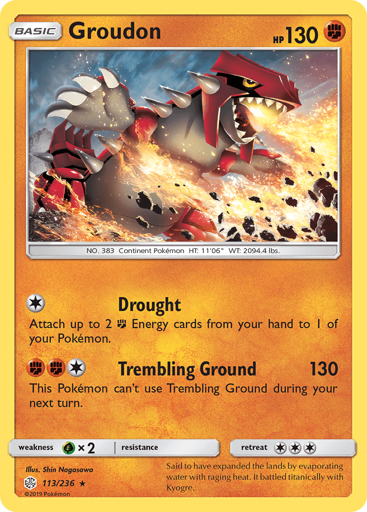 Groudon from Cosmic Eclipse