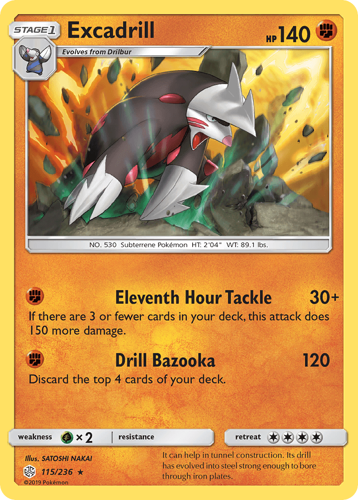 Excadrill from Cosmic Eclipse