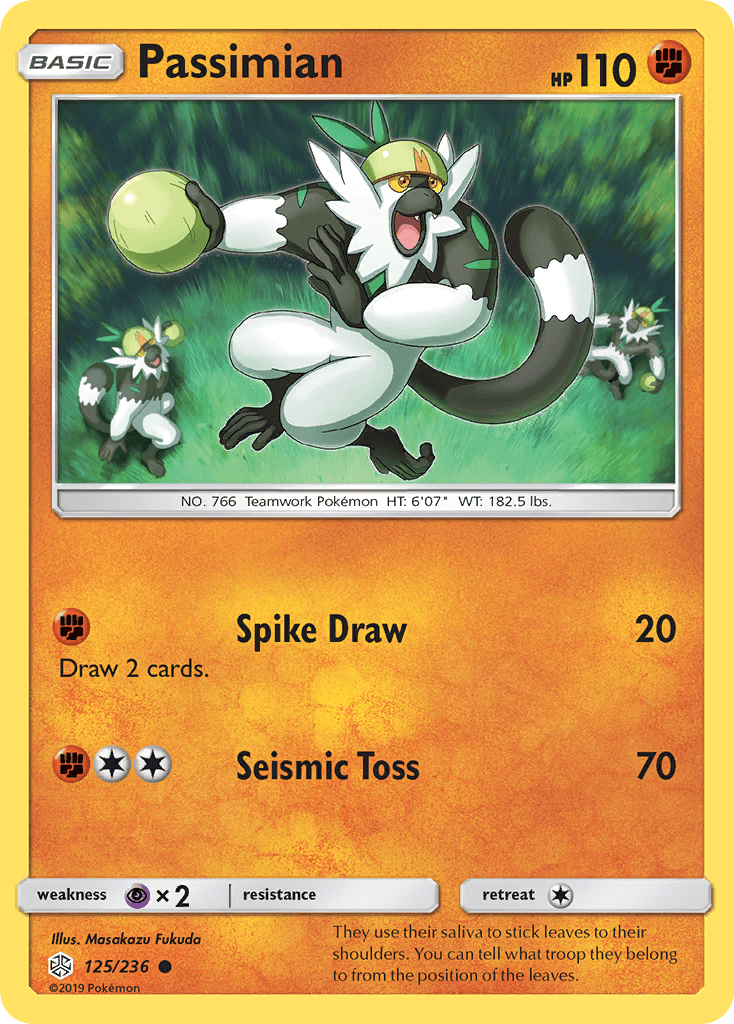 Passimian from Cosmic Eclipse