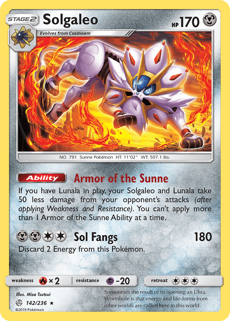 Solgaleo from Cosmic Eclipse
