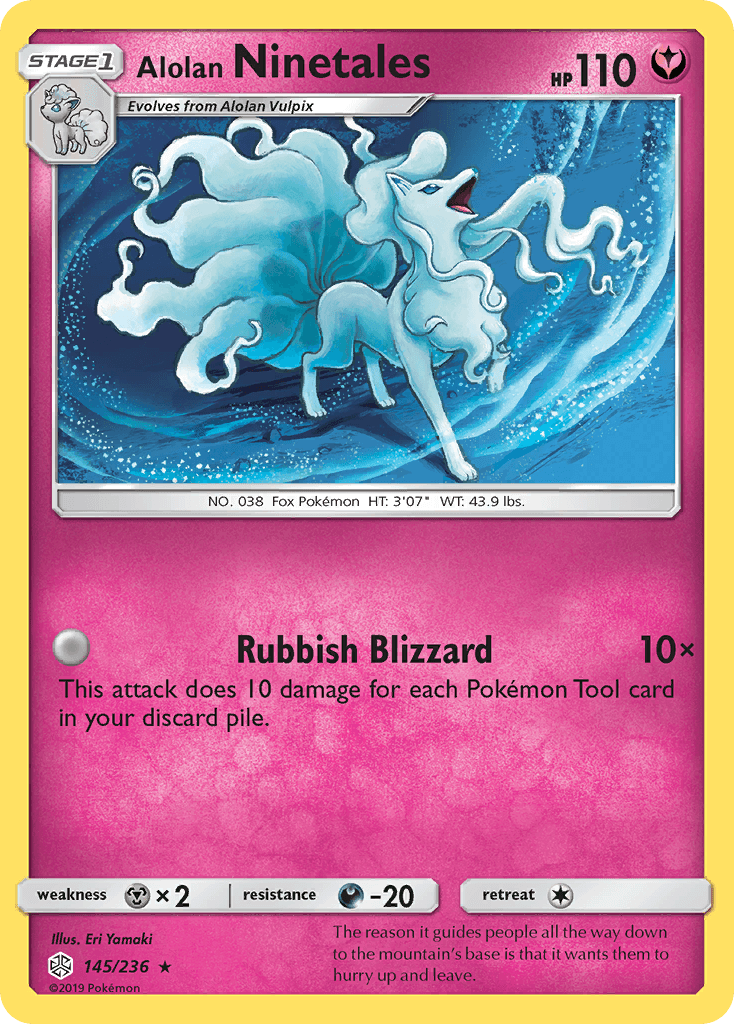 Alolan Ninetales from Cosmic Eclipse