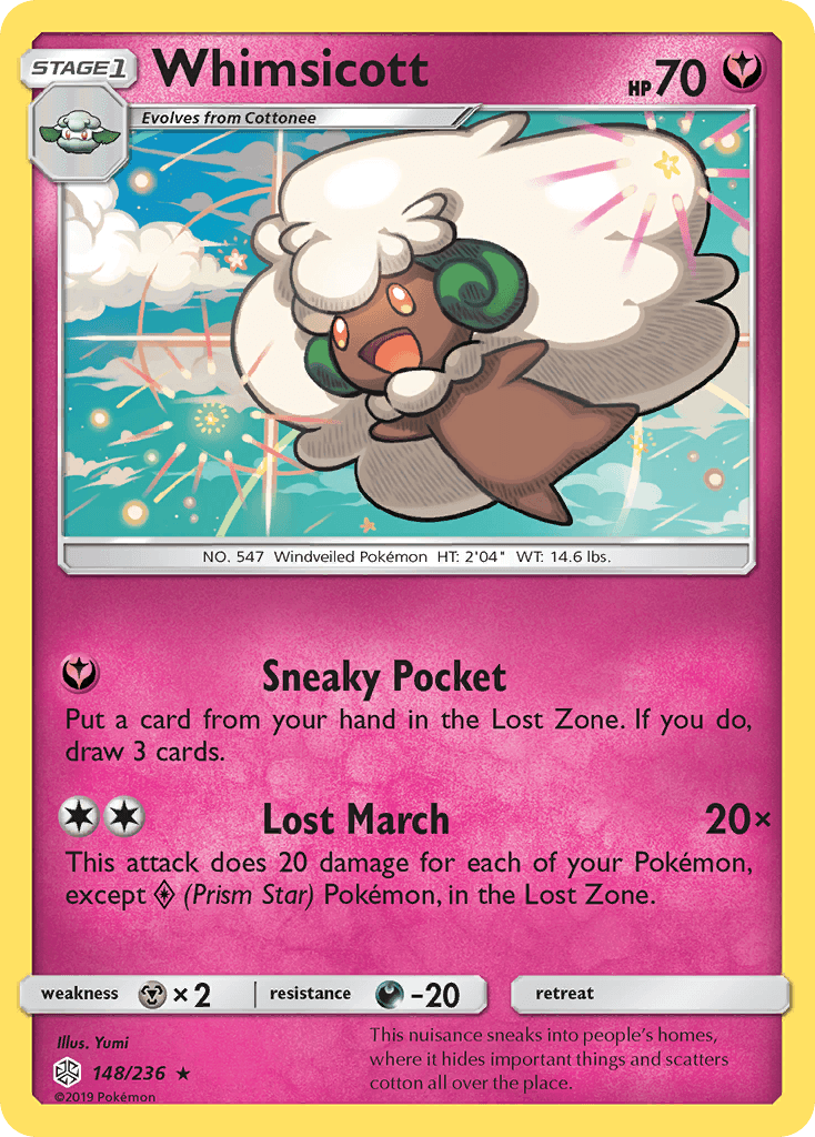 Whimsicott from Cosmic Eclipse