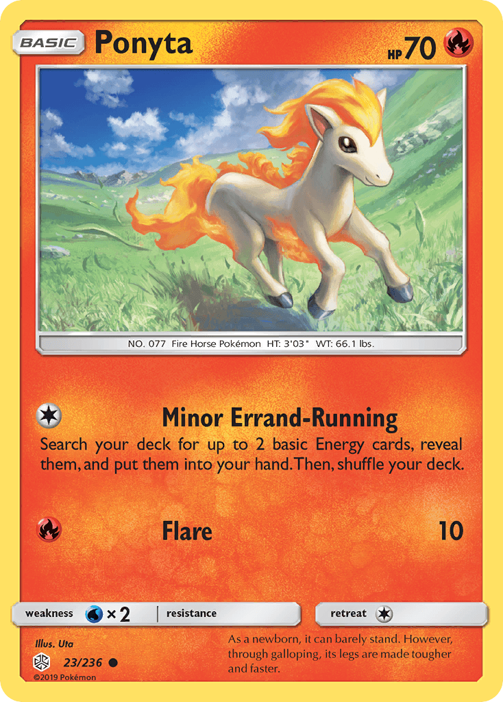 Ponyta from Cosmic Eclipse