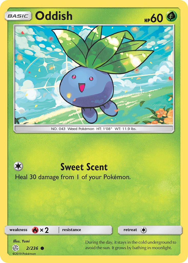 Oddish from Cosmic Eclipse