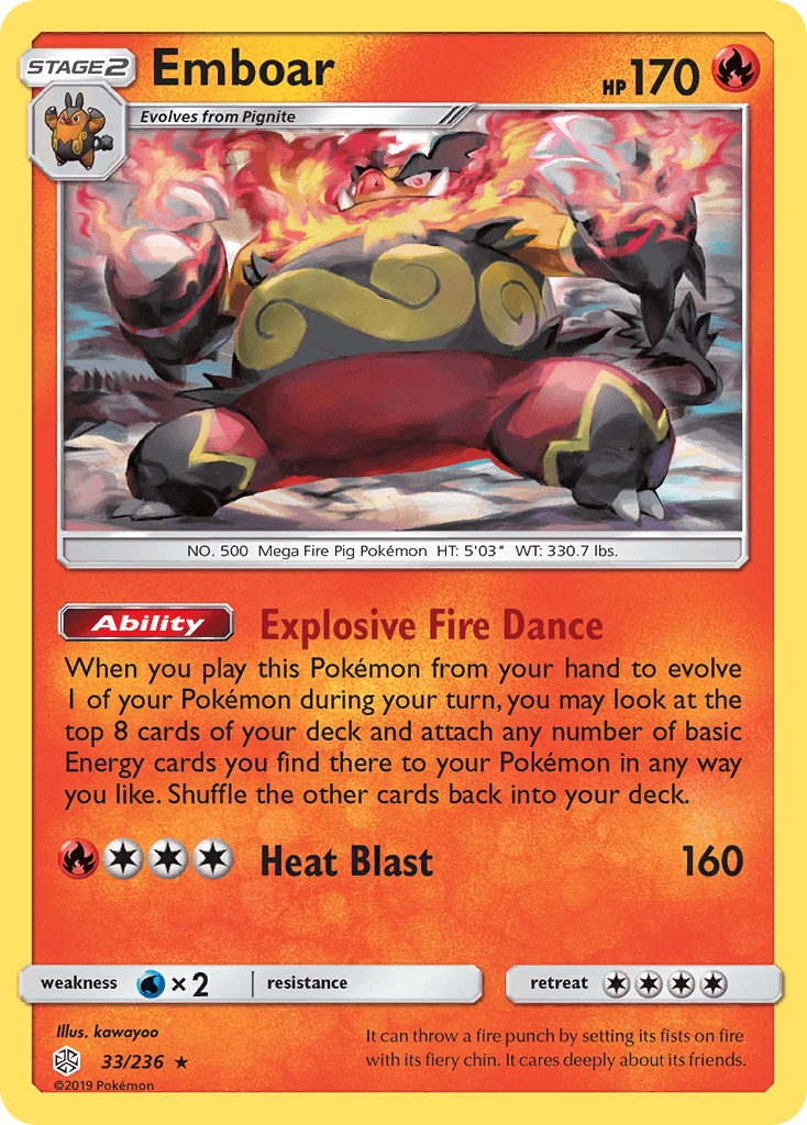 Emboar from Cosmic Eclipse
