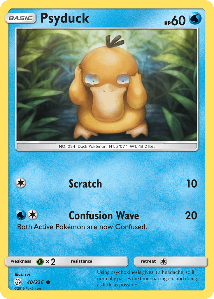Psyduck from Cosmic Eclipse