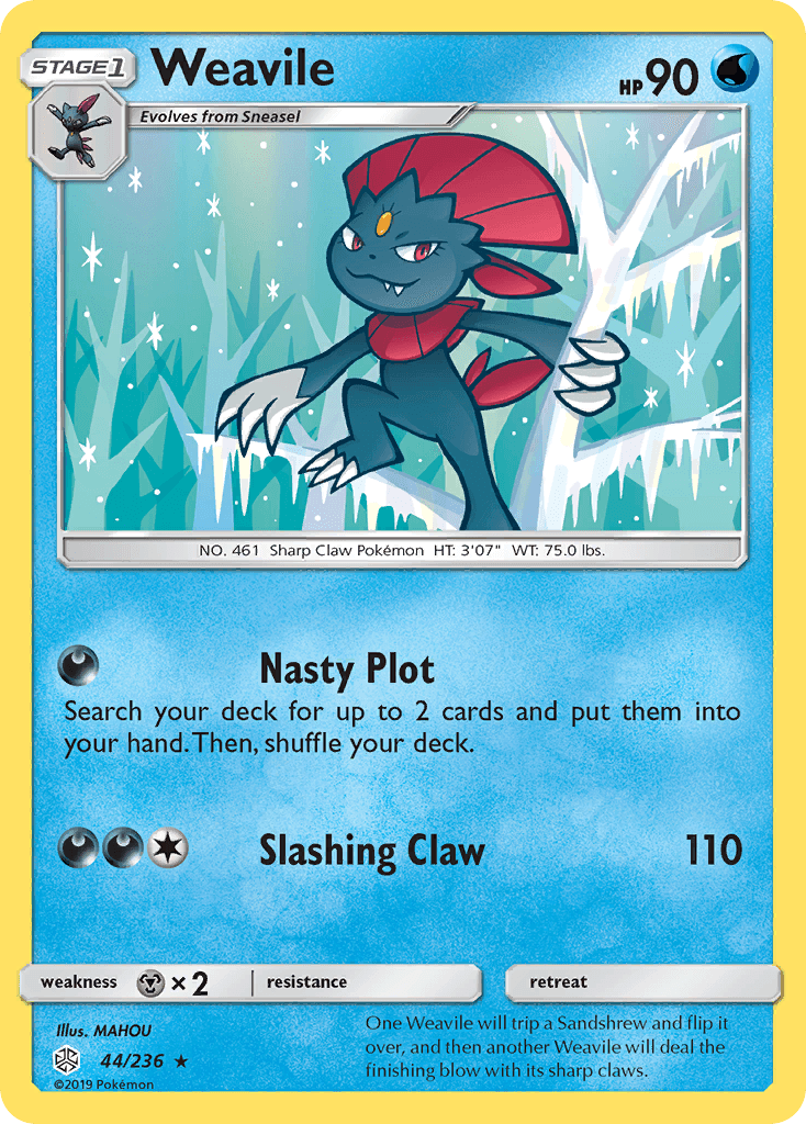 Weavile from Cosmic Eclipse