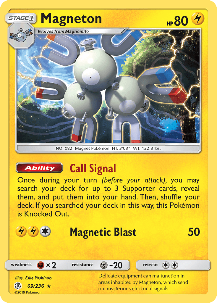 Magneton from Cosmic Eclipse