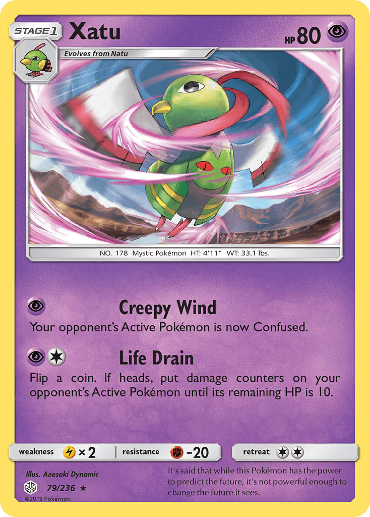 Xatu from Cosmic Eclipse