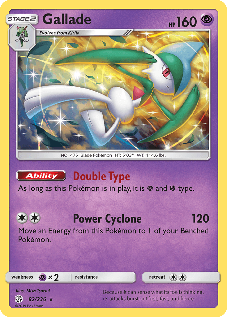 Gallade from Cosmic Eclipse