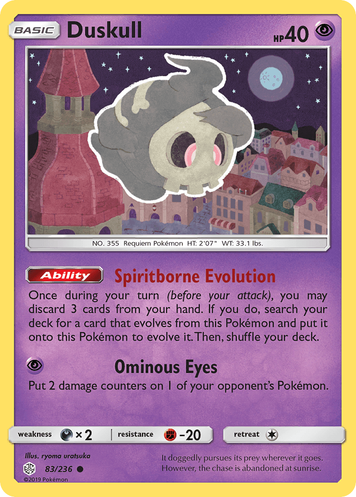 Duskull from Cosmic Eclipse