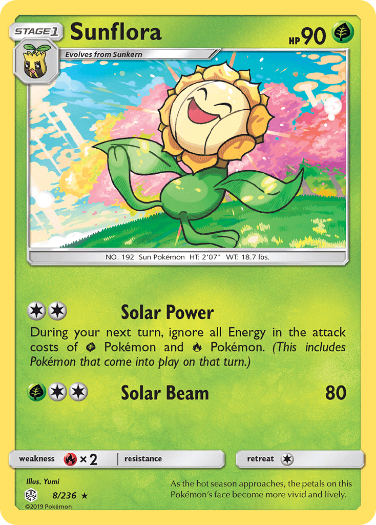 Sunflora from Cosmic Eclipse
