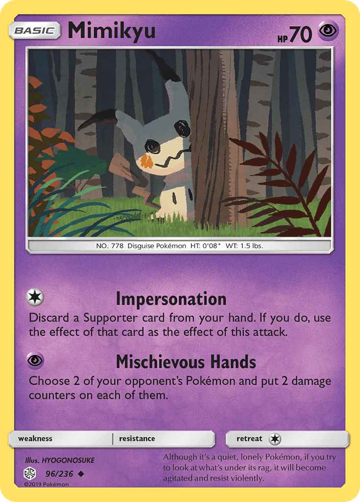 Mimikyu from Cosmic Eclipse