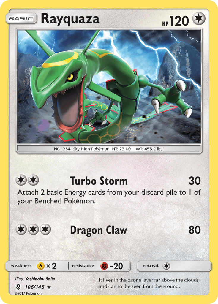 Rayquaza from Guardians Rising