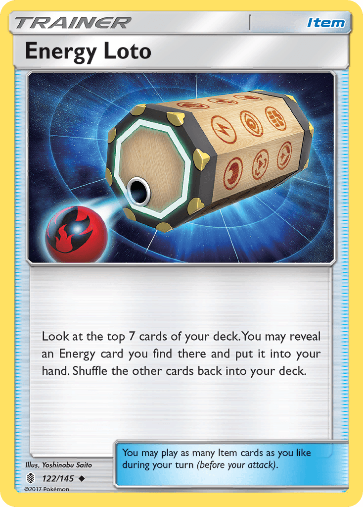 Energy Loto from Guardians Rising