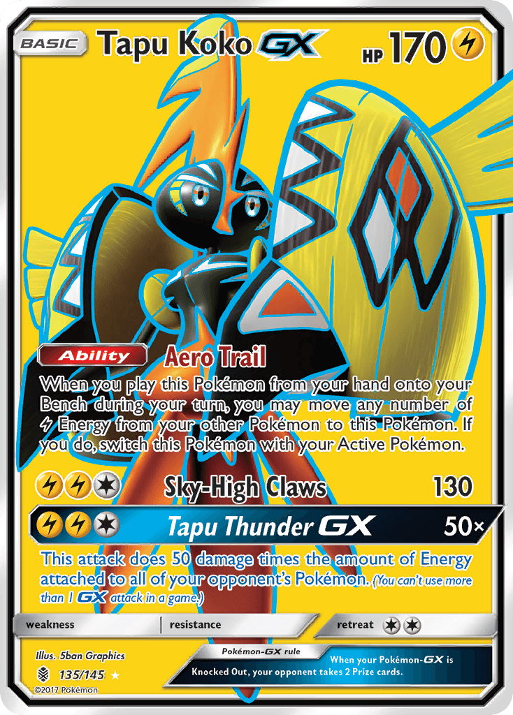 Tapu Koko-GX from Guardians Rising