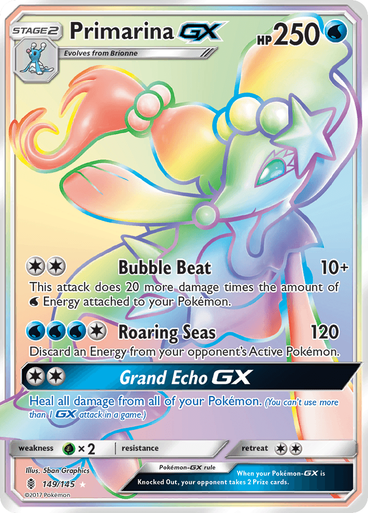 Primarina-GX from Guardians Rising