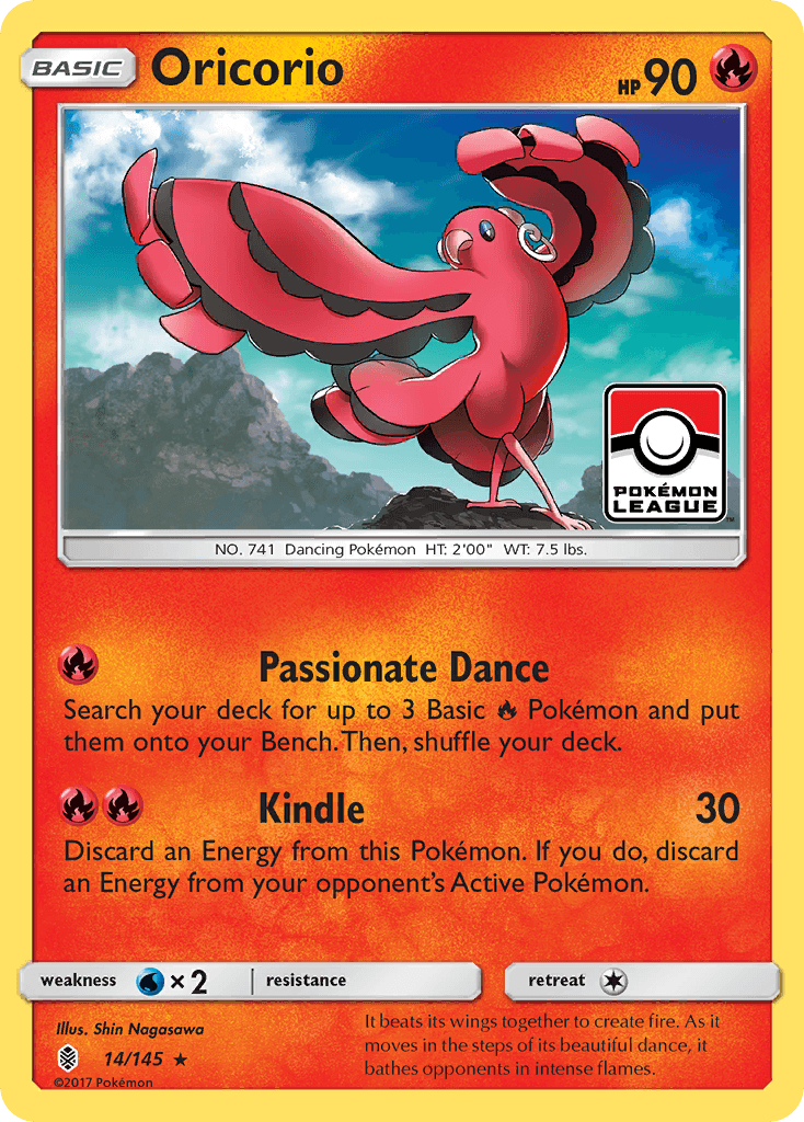 Oricorio from Guardians Rising