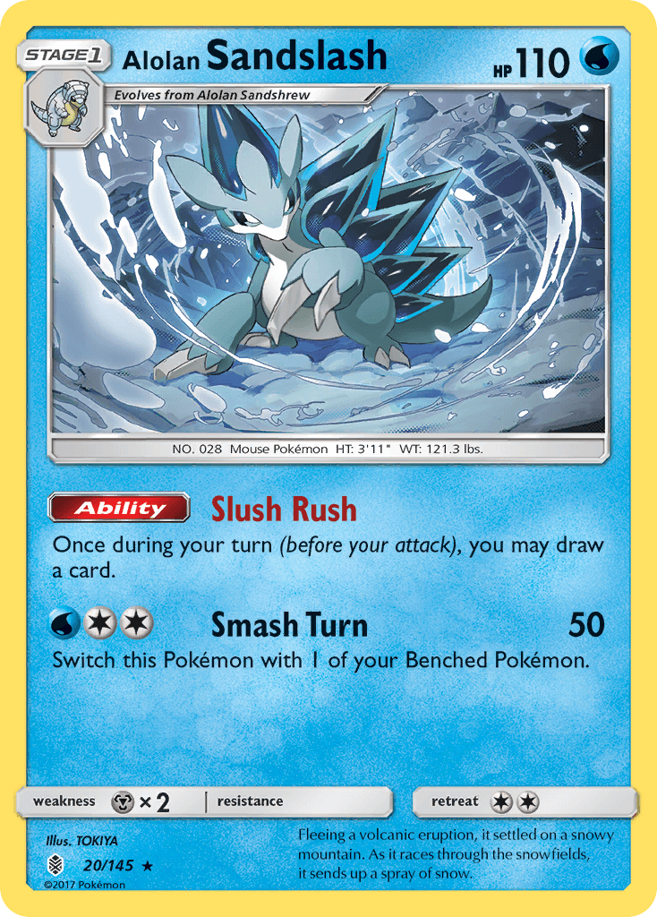 Alolan Sandslash from Guardians Rising