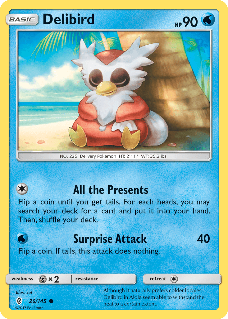 Delibird from Guardians Rising