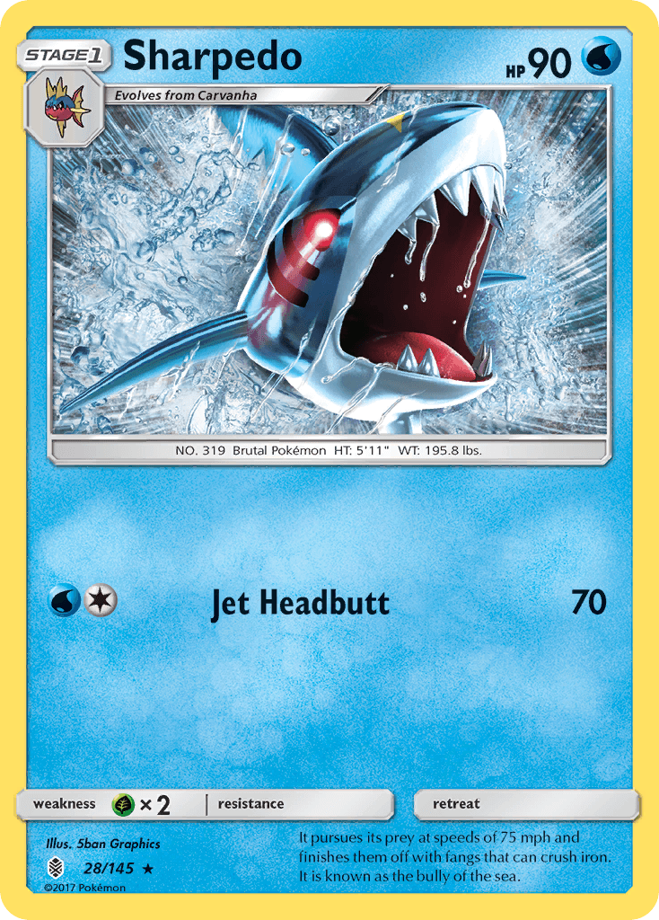 Sharpedo from Guardians Rising