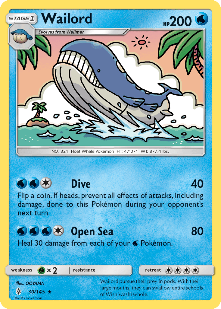 Wailord from Guardians Rising