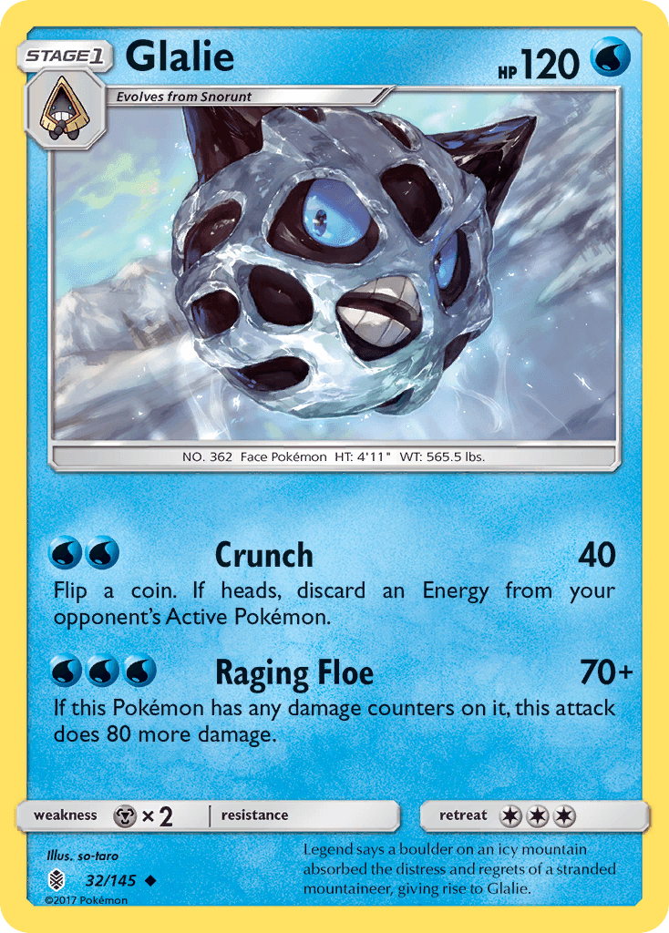 Glalie from Guardians Rising