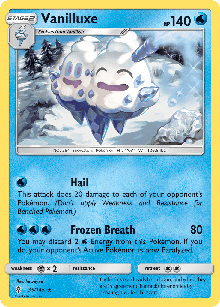 Vanilluxe from Guardians Rising