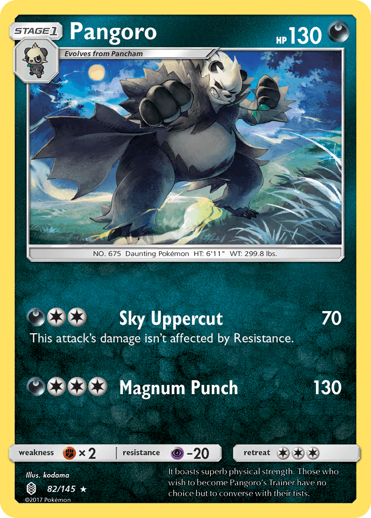 Pangoro from Guardians Rising