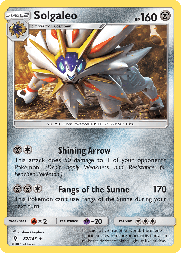 Solgaleo from Guardians Rising
