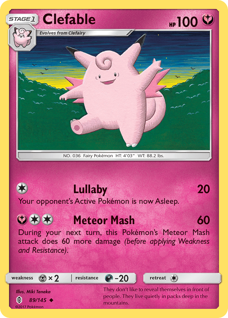 Clefable from Guardians Rising