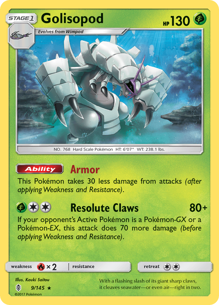 Golisopod from Guardians Rising