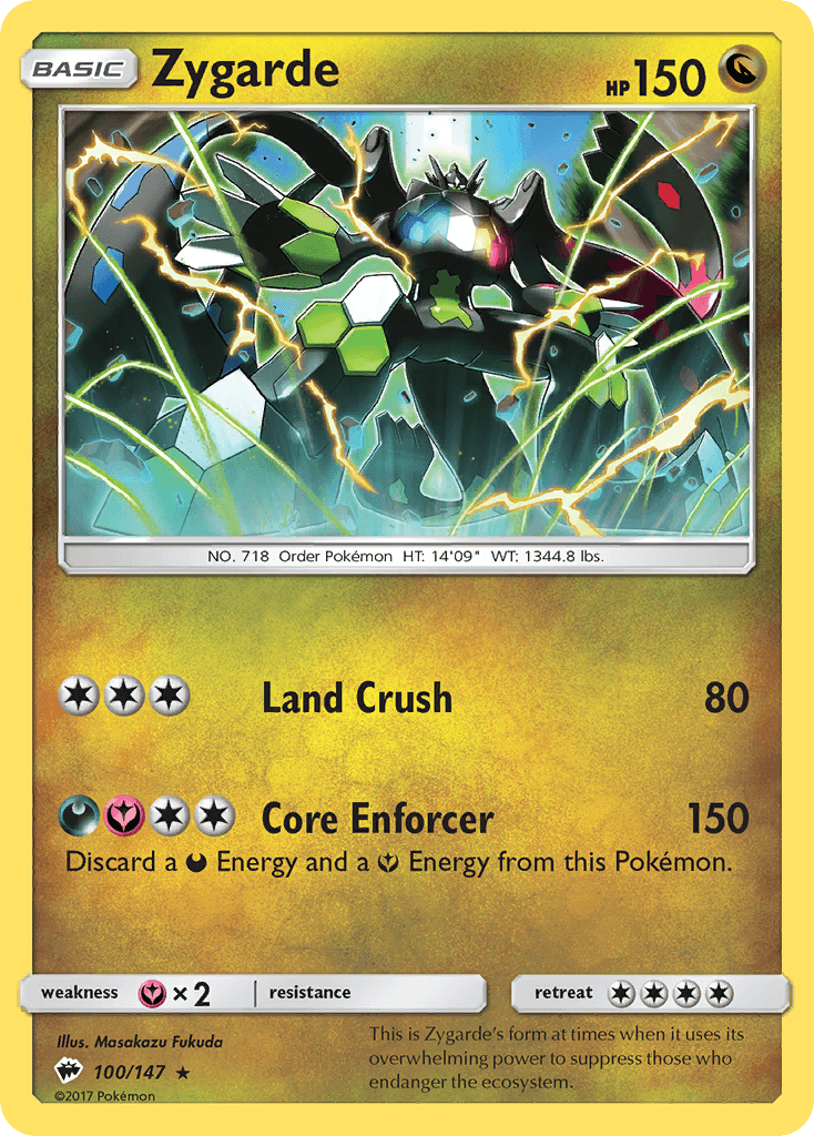 Zygarde from Burning Shadows