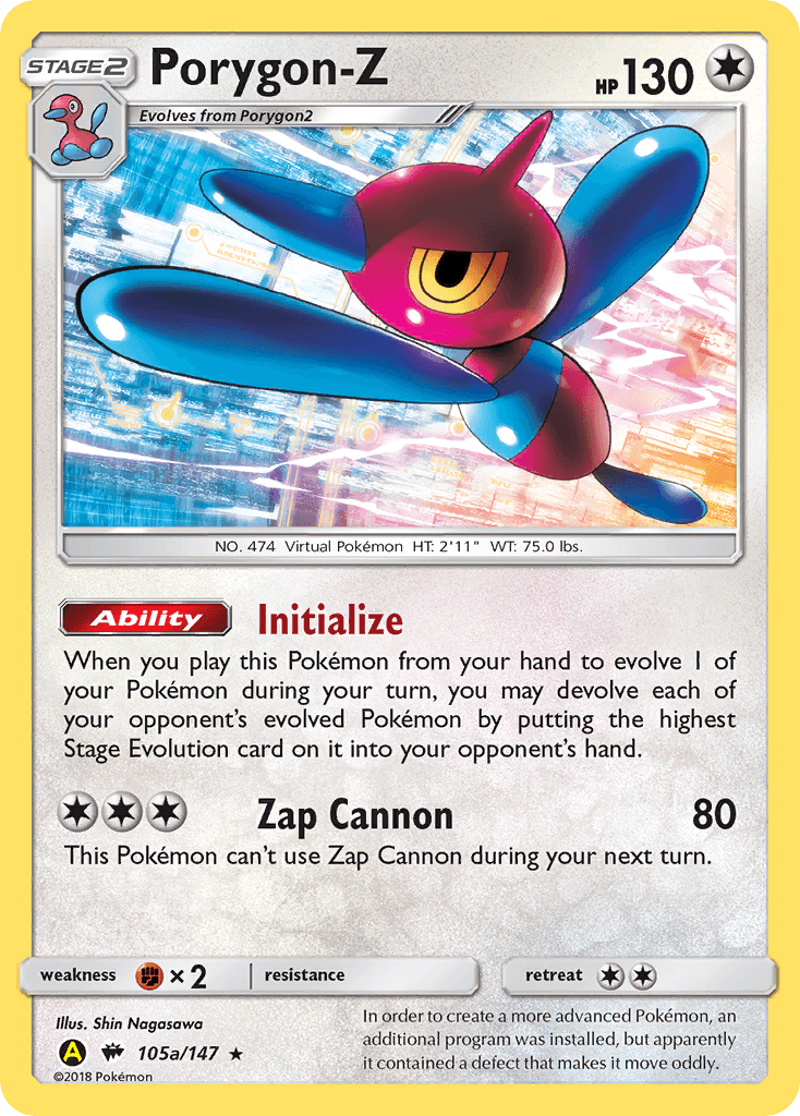 Porygon-Z from Burning Shadows