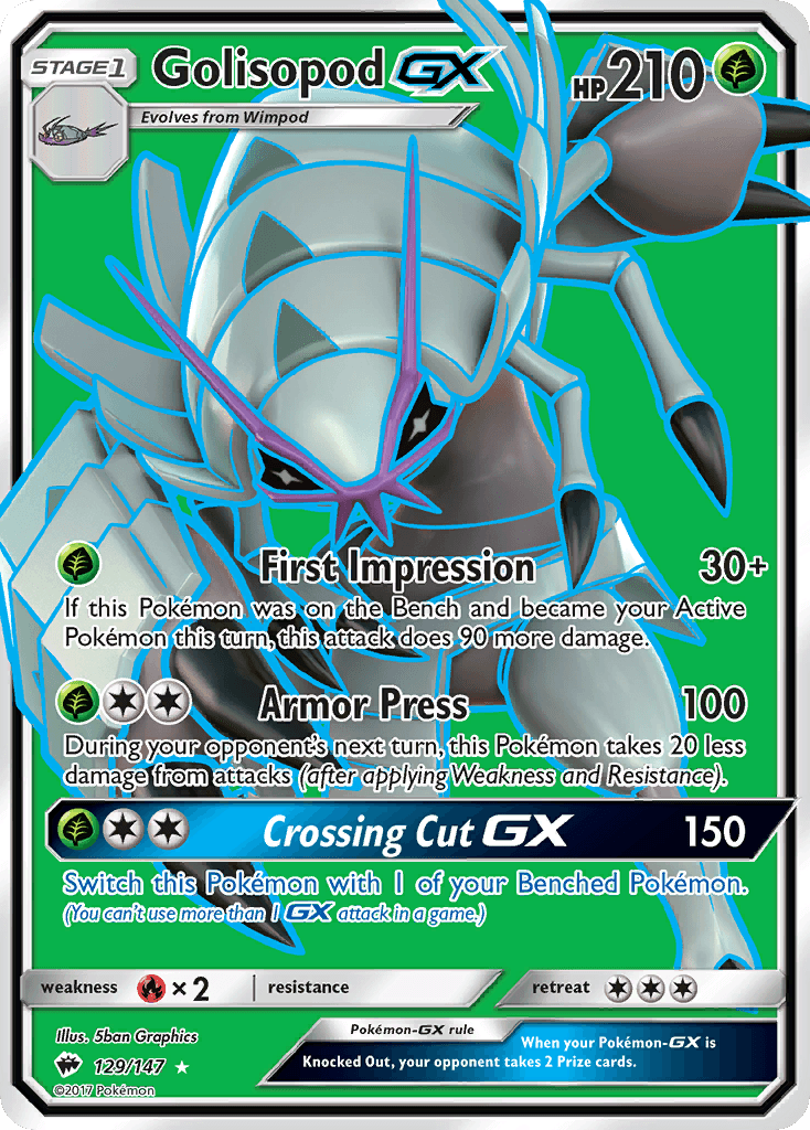 Golisopod-GX from Burning Shadows