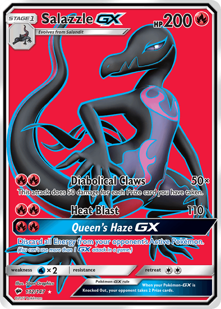 Salazzle-GX from Burning Shadows