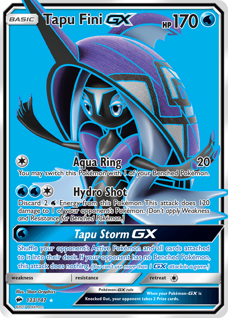 Tapu Fini-GX from Burning Shadows