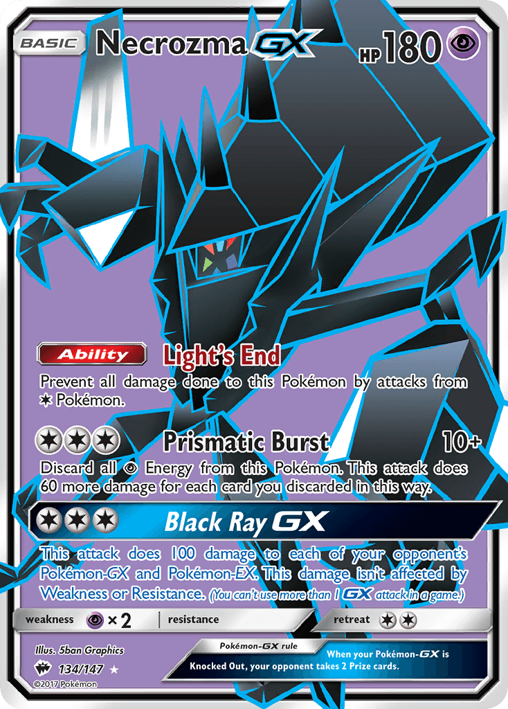 Necrozma-GX from Burning Shadows