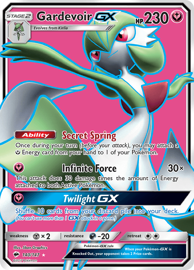 Gardevoir-GX from Burning Shadows
