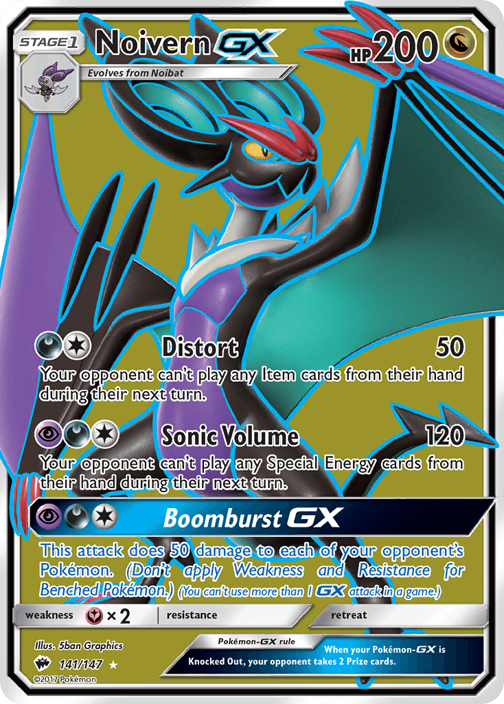 Noivern-GX from Burning Shadows