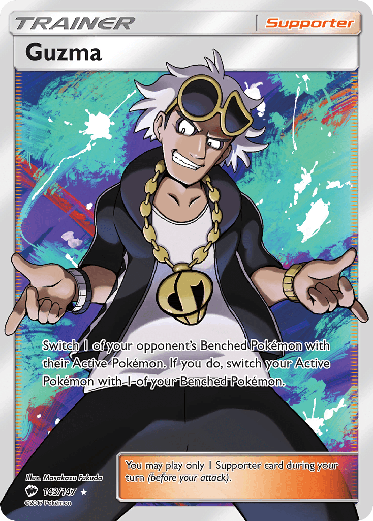 Guzma from Burning Shadows