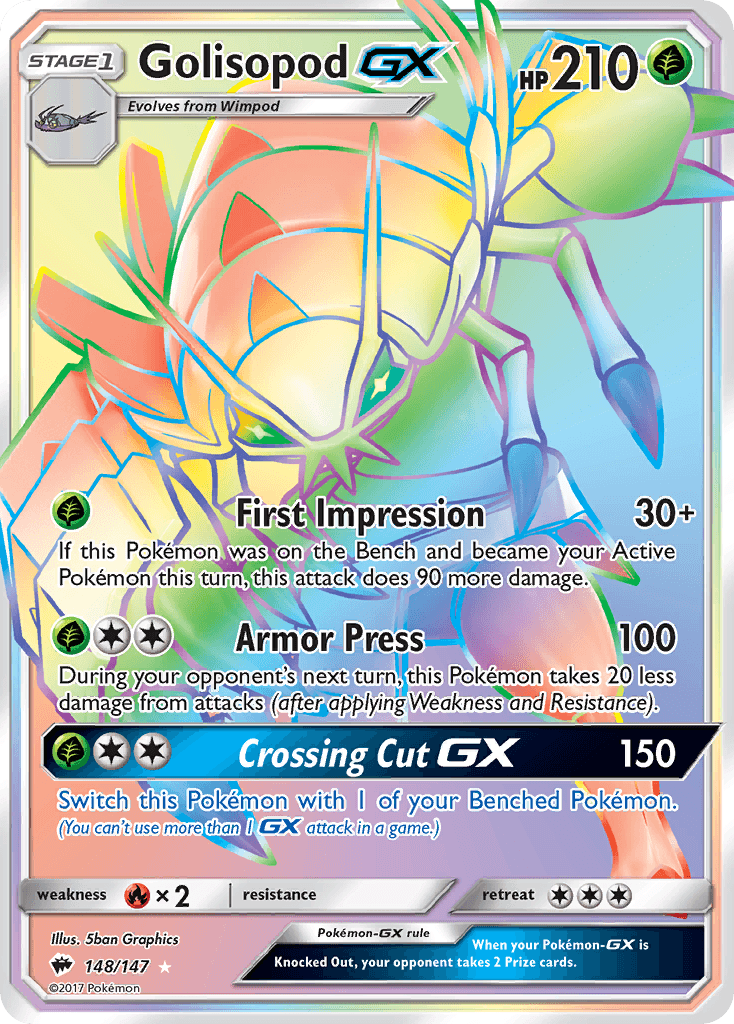 Golisopod-GX from Burning Shadows