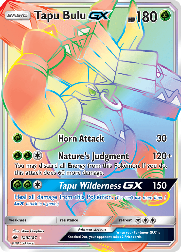 Tapu Bulu-GX from Burning Shadows