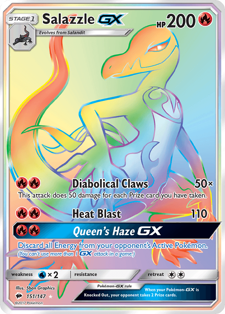 Salazzle-GX from Burning Shadows