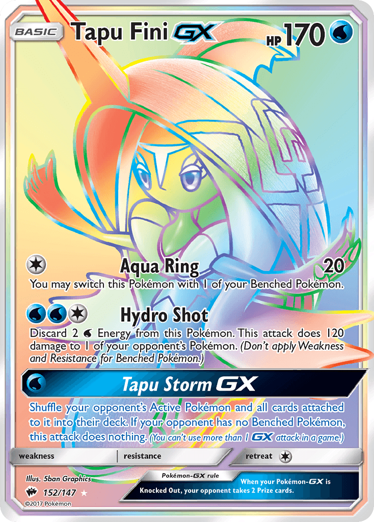 Tapu Fini-GX from Burning Shadows